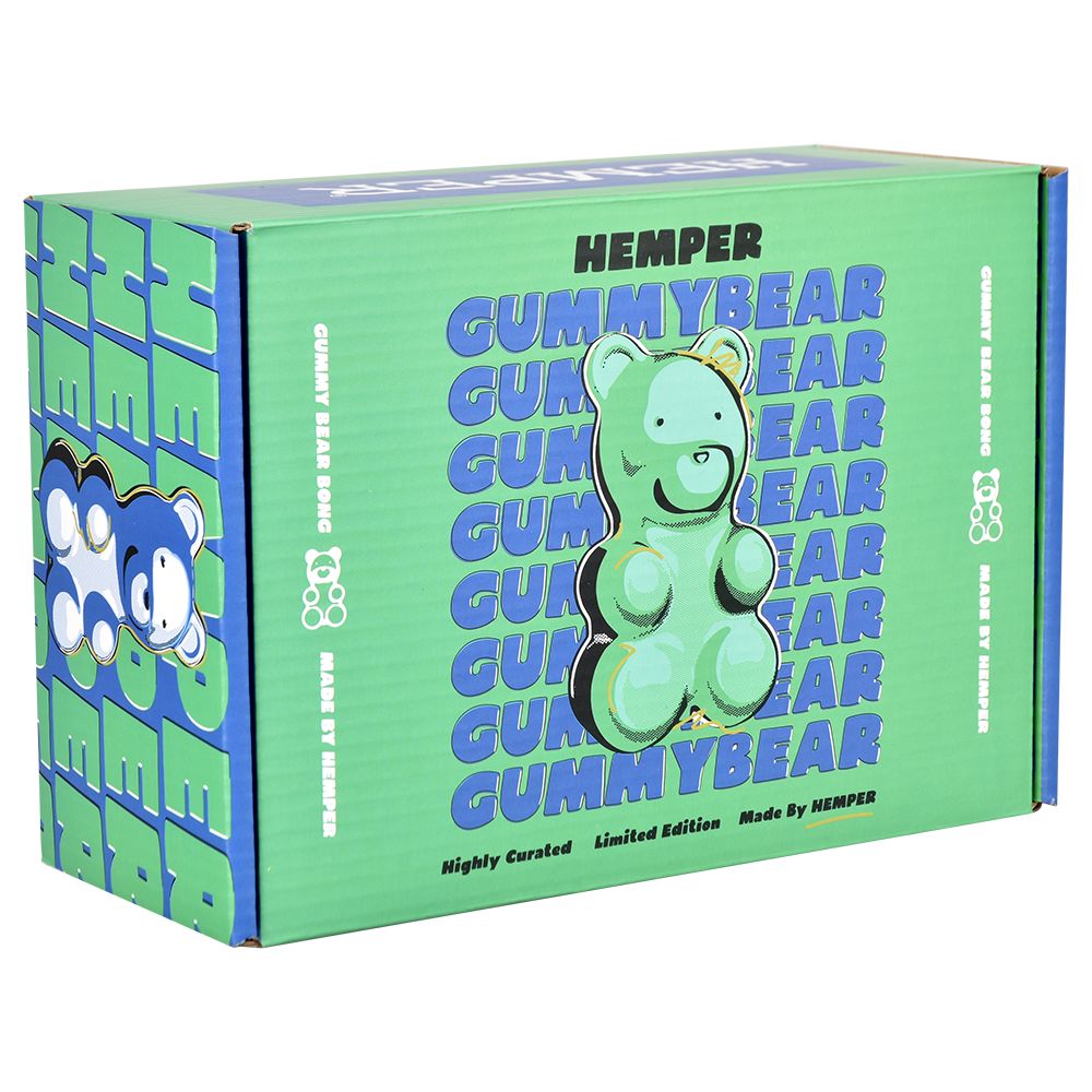 Hemper Gummy Bear Glass Water Pipe - Glasss Station