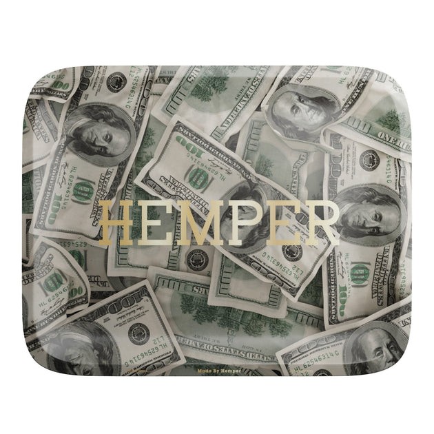 Hemper It's Money Rolling Tray - Glasss Station