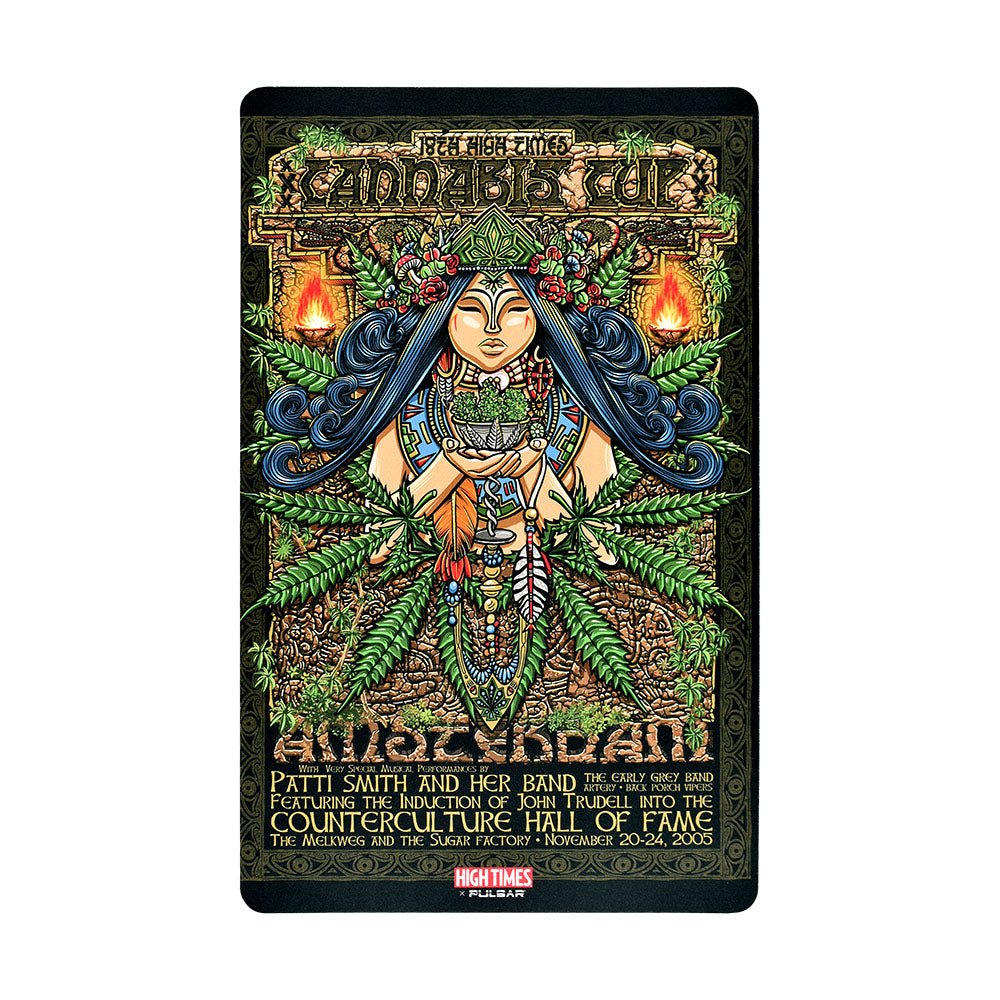 High Times x Pulsar DabPadz Cannabis Cup Dab Mat - Glasss Station