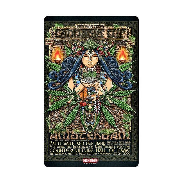 High Times x Pulsar DabPadz Cannabis Cup Dab Mat - Glasss Station