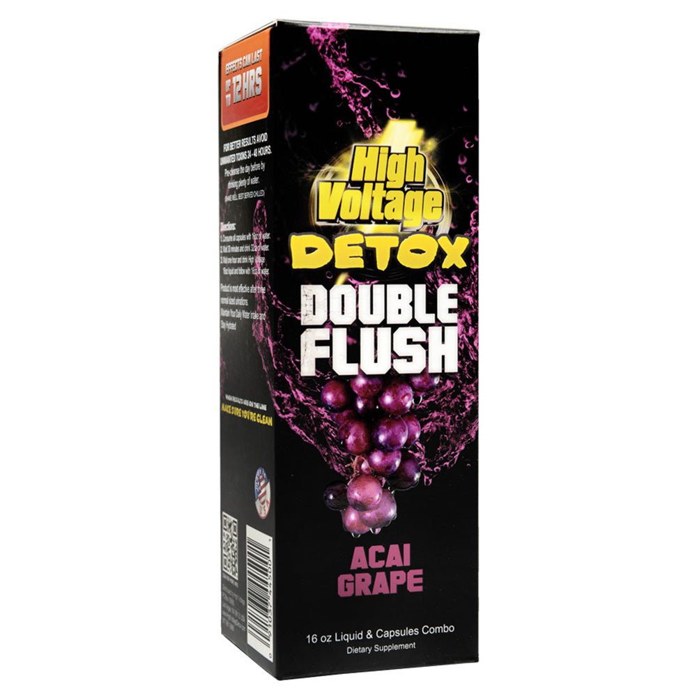 High Voltage Detox Double Flush Combo - Glasss Station