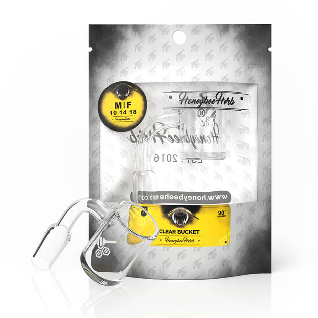 Honeybee Herb Clear Bucket - Glasss Station