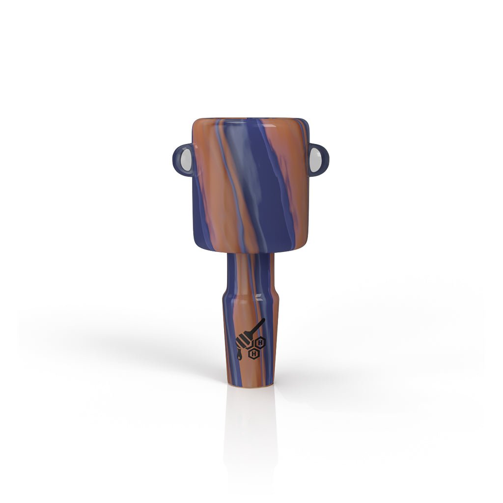 HONEYBEE HERB COLOR SPLASH FLOWER BOWL - Glasss Station