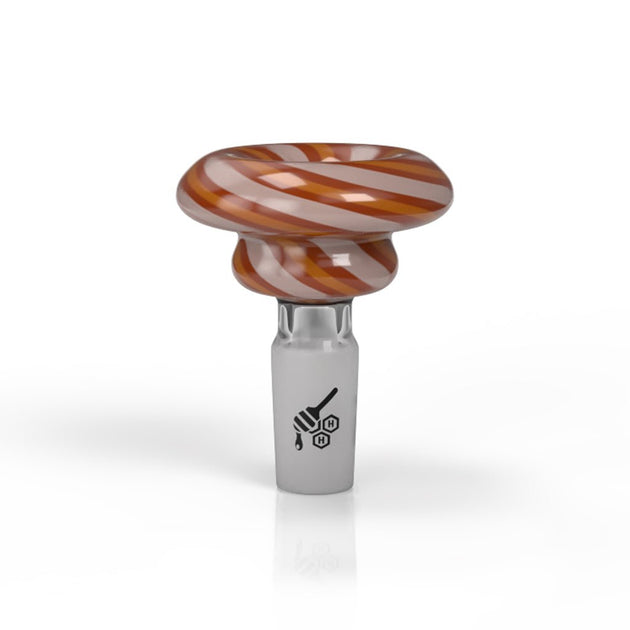 HONEYBEE HERB COLORFUL CANDY STYLE BONG BOWL PIECES - Glasss Station