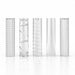 Honeybee Herb Etched Quartz Pillars - Glasss Station