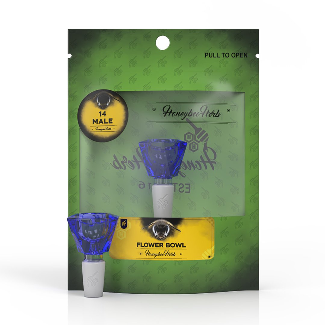 Honeybee Herb Flower Bowls - Glasss Station