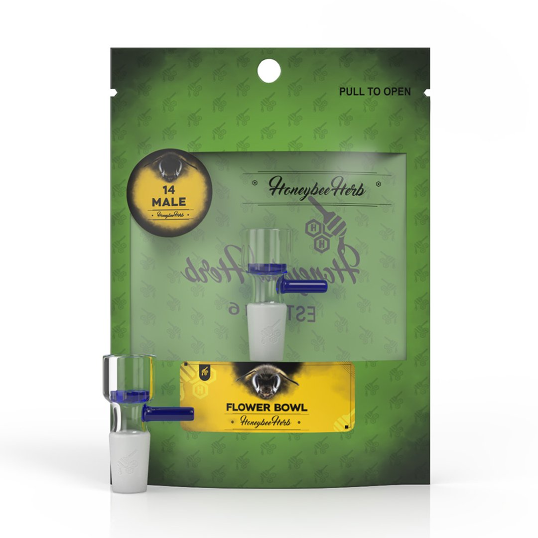 Honeybee Herb Flower Bowls - Glasss Station