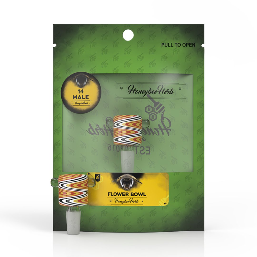 Honeybee Herb Flower Bowls - Glasss Station