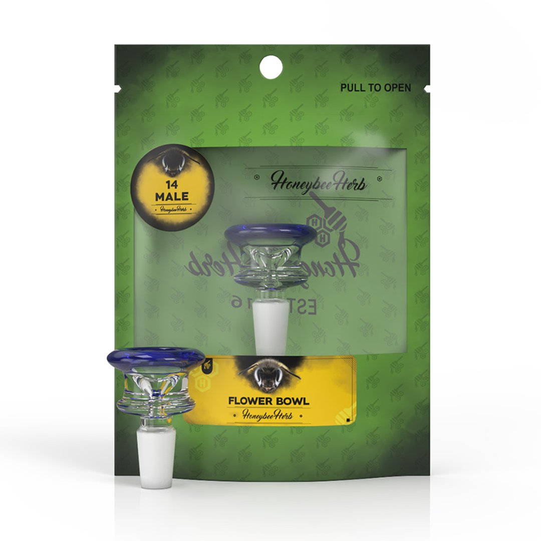 Honeybee Herb Flower Bowls - Glasss Station