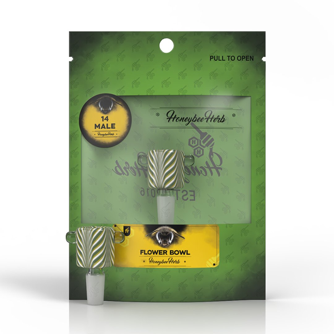 Honeybee Herb Flower Bowls - Glasss Station