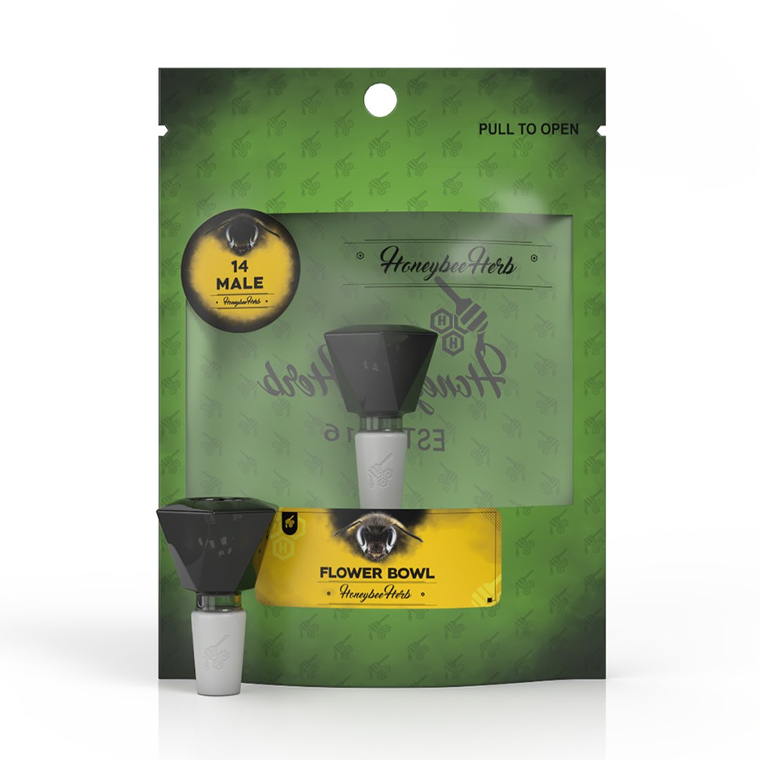 Honeybee Herb Flower Bowls - Glasss Station