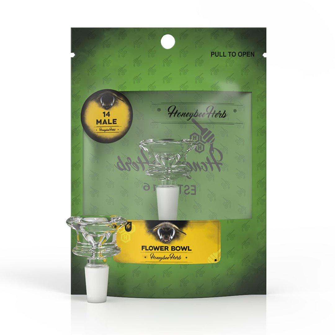 Honeybee Herb Flower Bowls - Glasss Station