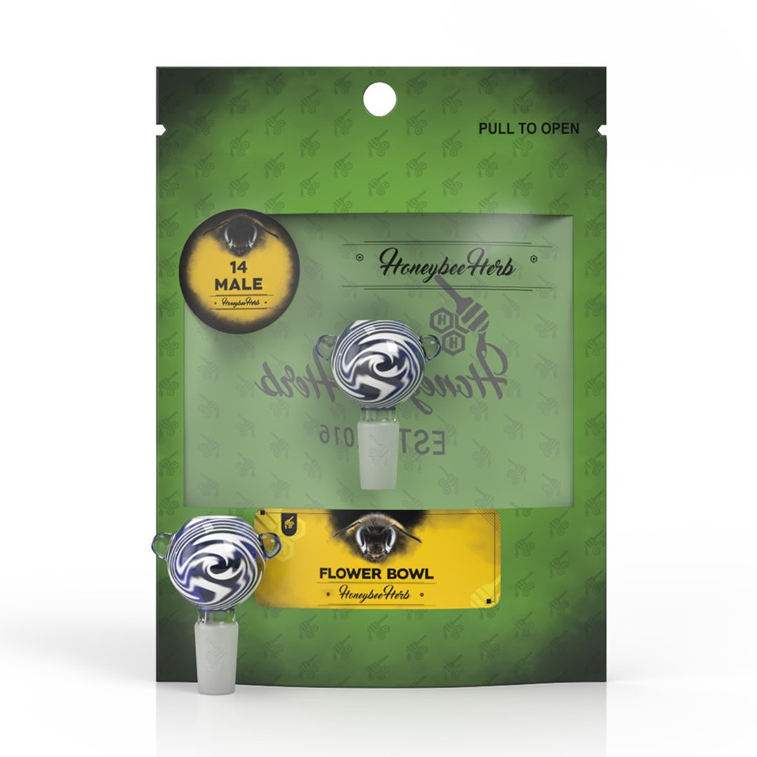 Honeybee Herb Flower Bowls - Glasss Station