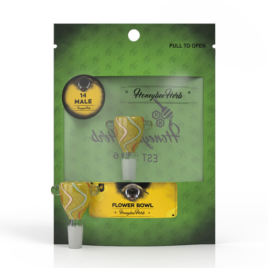 Honeybee Herb Flower Bowls - Glasss Station