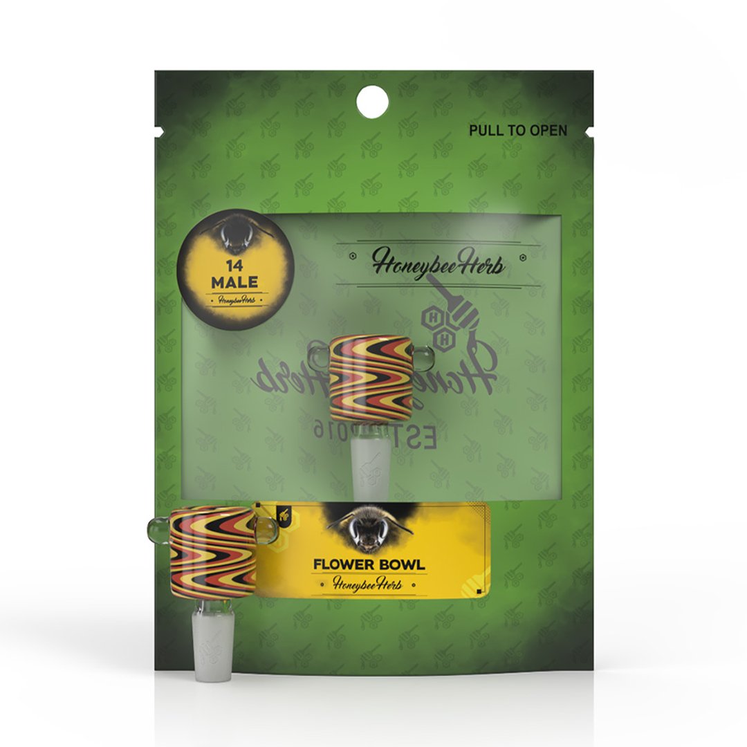 Honeybee Herb Flower Bowls - Glasss Station