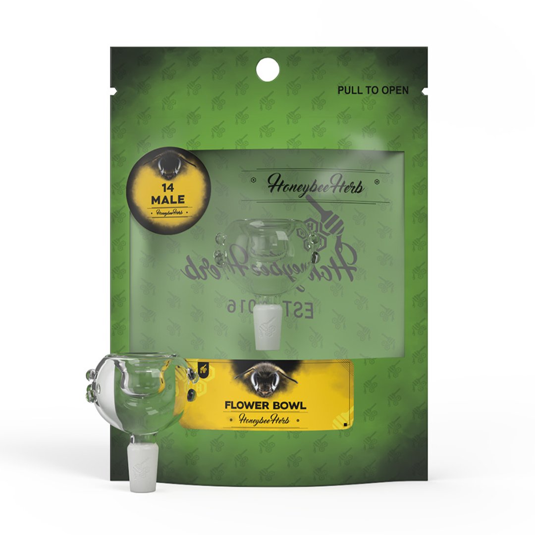 Honeybee Herb Flower Bowls - Glasss Station