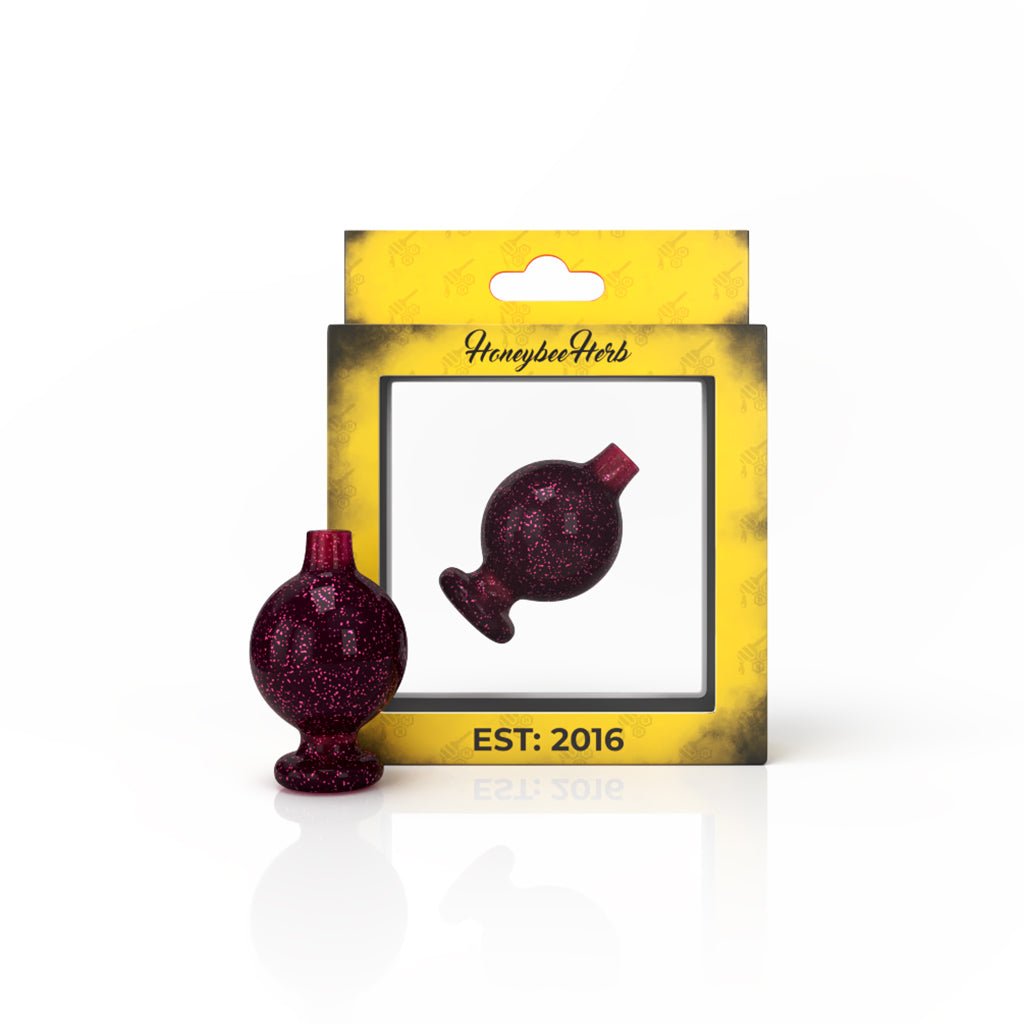 Honeybee Herb Galaxy Bubble Carb Cap - Glasss Station