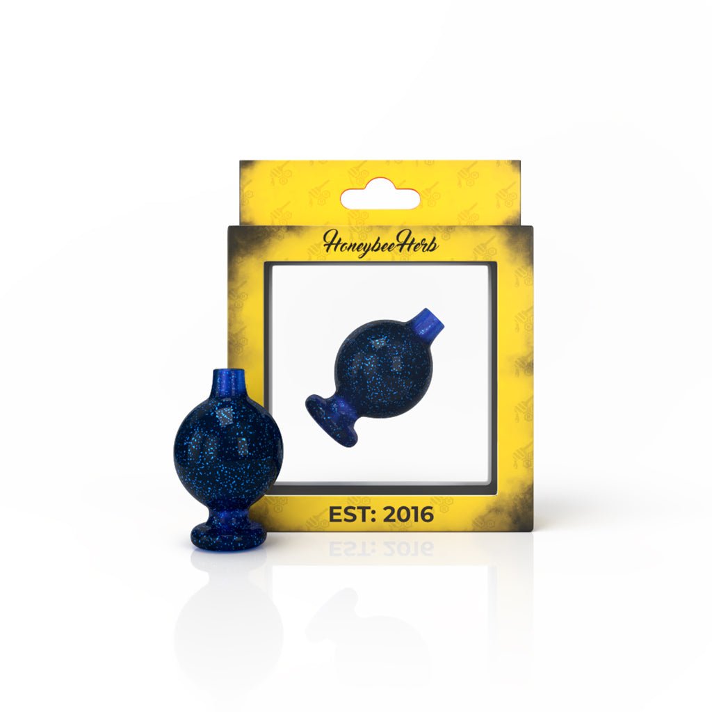Honeybee Herb Galaxy Bubble Carb Cap - Glasss Station