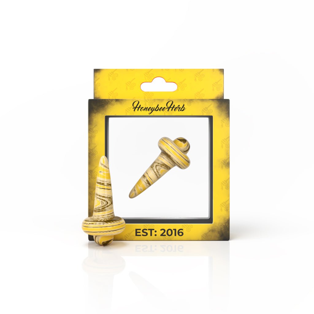 Honeybee Herb Honey Directional Carb Cap - Glasss Station