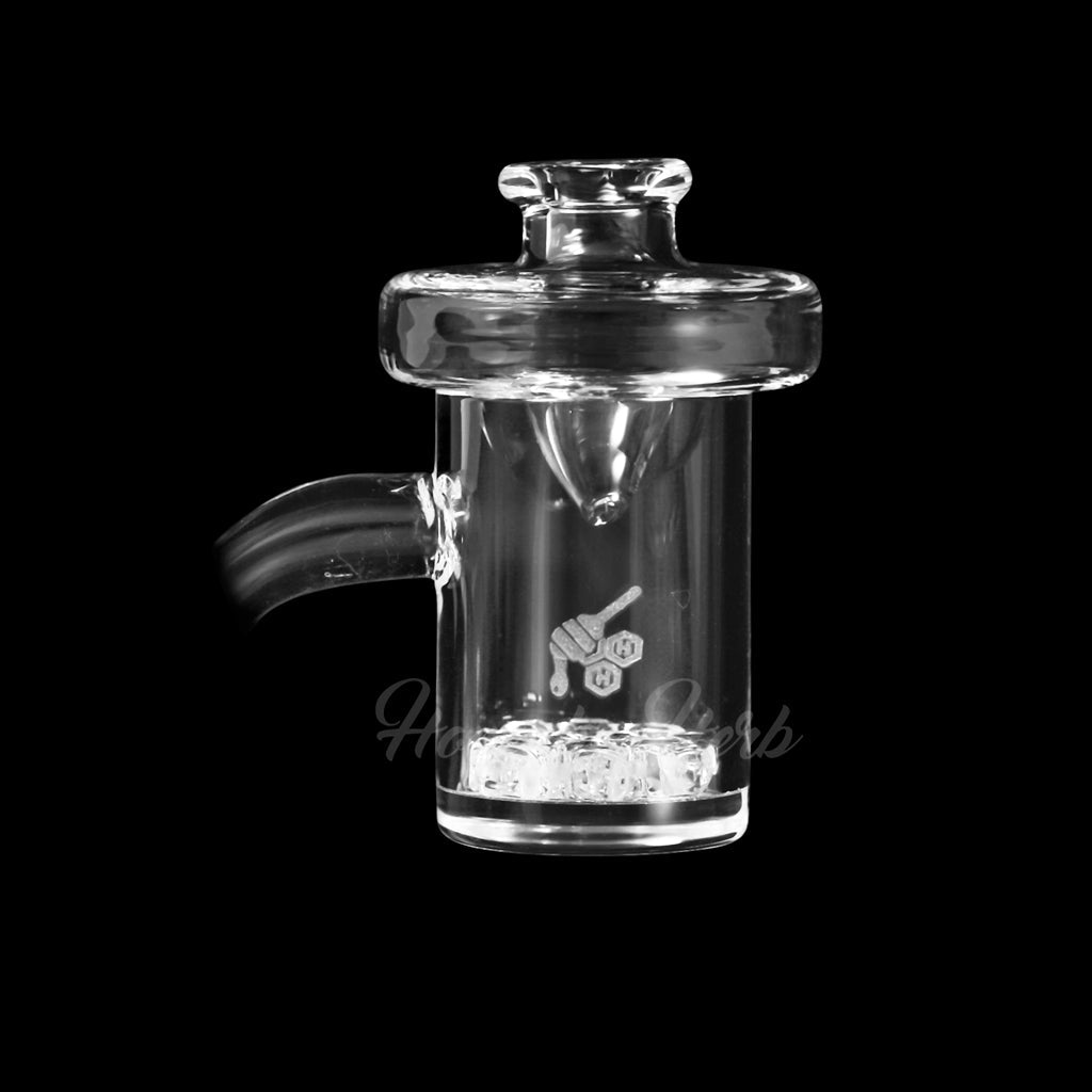 Honeybee Herb Honey Disc Quartz Banger - Glasss Station