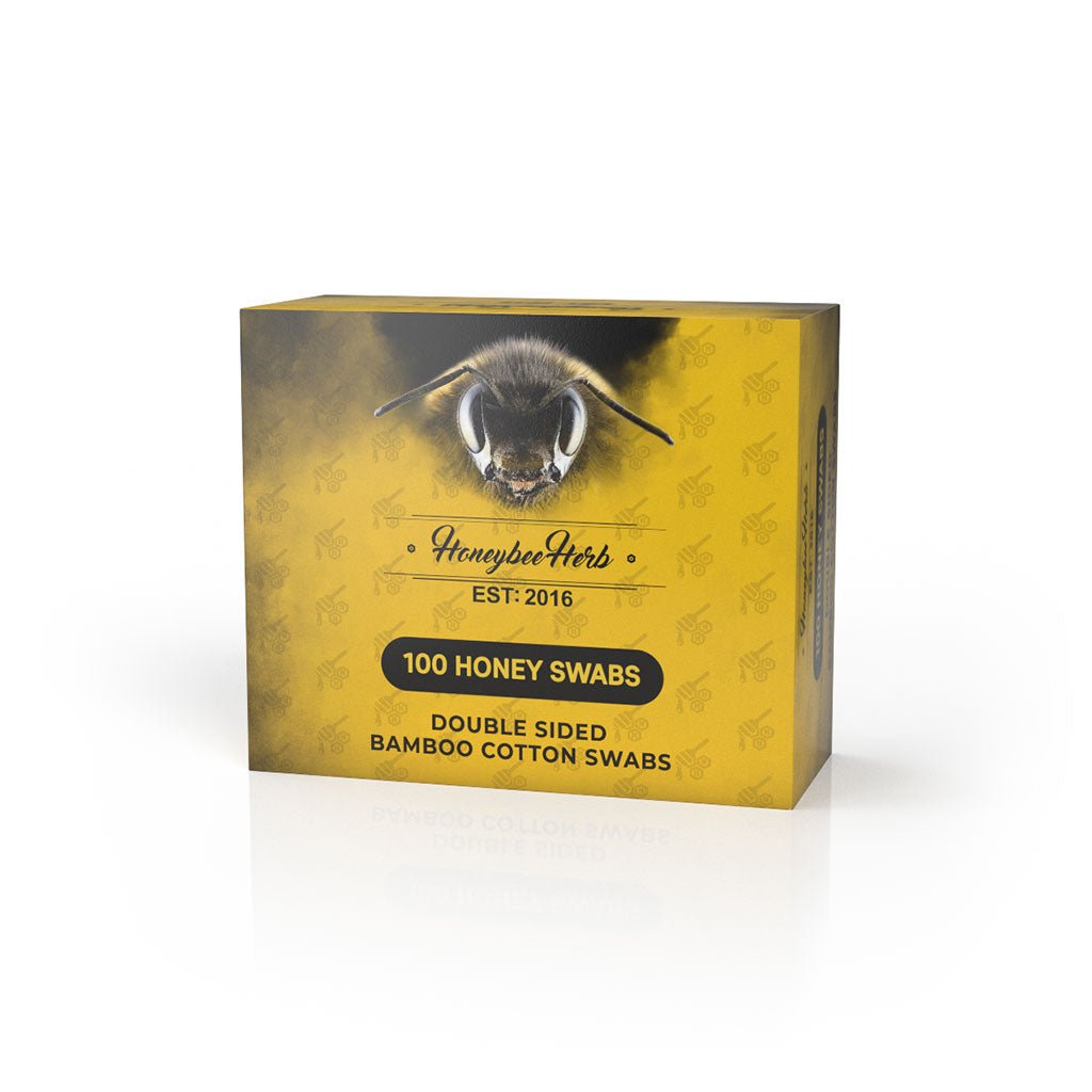 Honeybee Herb Honey Swabs - Glasss Station