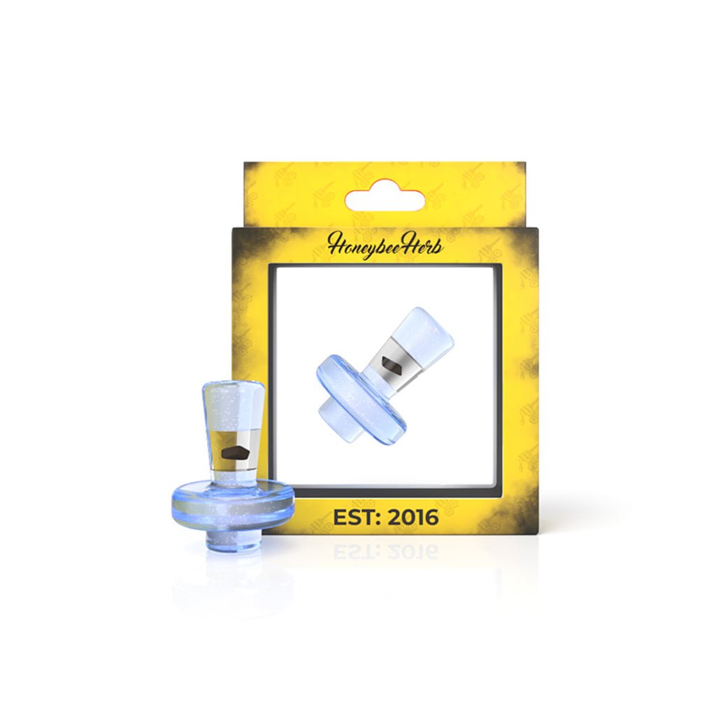 Honeybee Herb Opal Bell Top Terp Slurper Cap - Glasss Station
