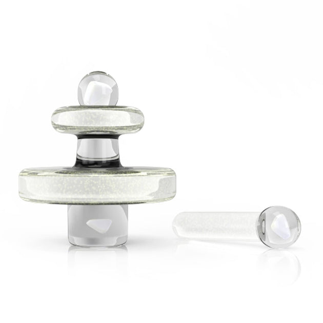 Honeybee Herb Opal Galaxy Stardust Terp Slurper Set - Glasss Station