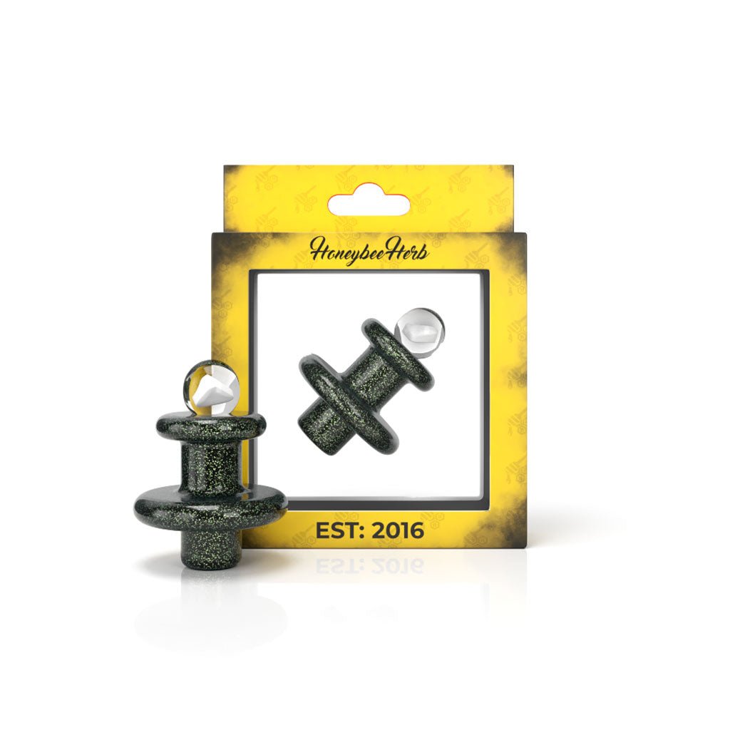 Honeybee Herb Opal Galaxy Terp Slurper Cap - Glasss Station