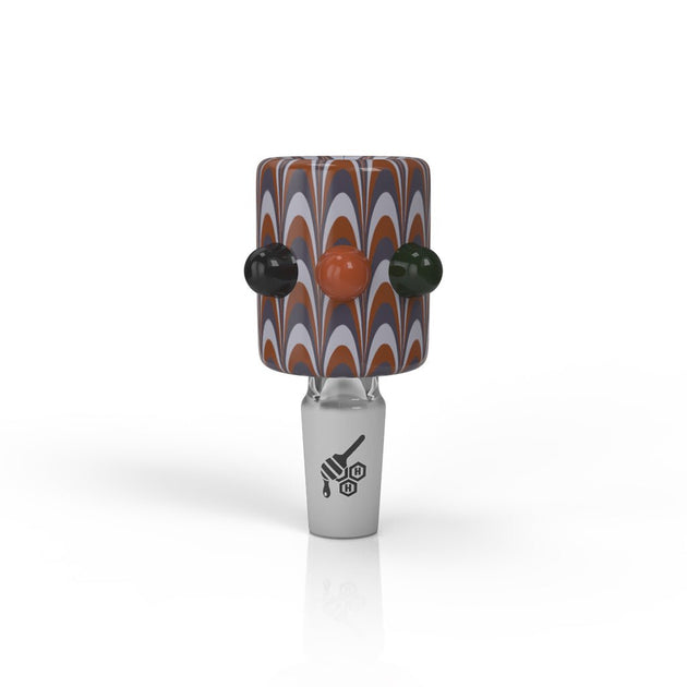 HONEYBEE HERB RIBBON LOOPED FLOWER BOWL - Glasss Station