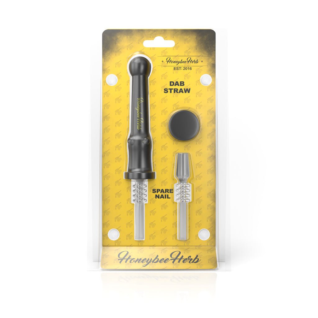 Honeybee Herb Silicone Dab Straw Set - Glasss Station