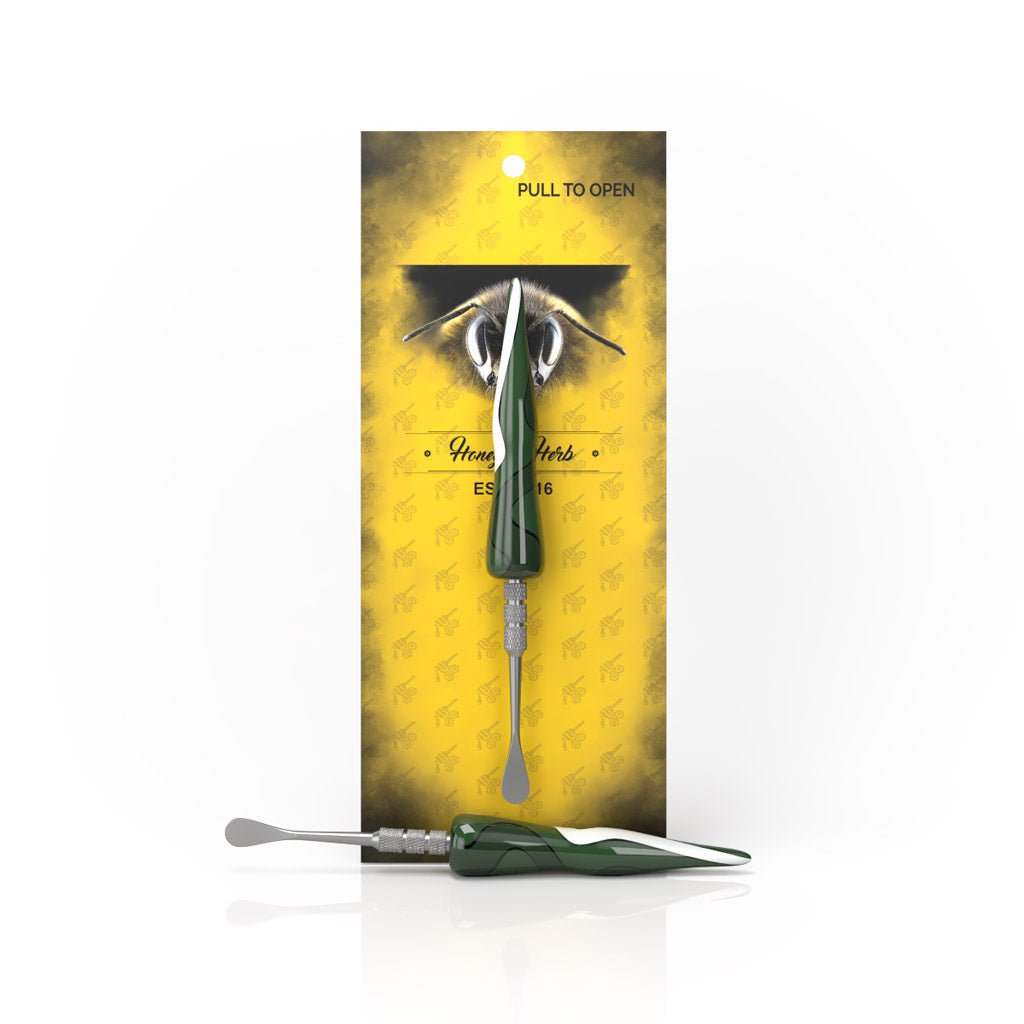 Honeybee Herb Swirl Tide Dab Tool - Glasss Station