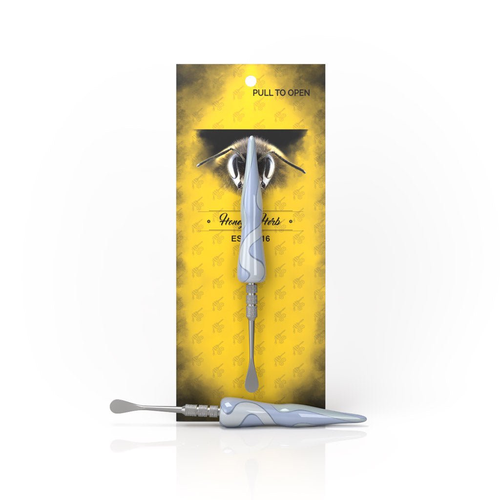 Honeybee Herb Swirl Tide Dab Tool - Glasss Station