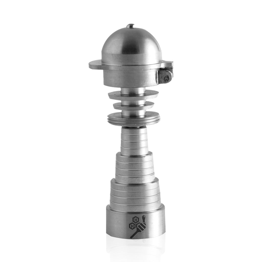 Honeybee Herb Titanium 6 in 1 Baseball Cap Nail - Glasss Station
