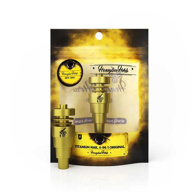 Honeybee Herb Titanium 6 in 1 Original Nail - Glasss Station
