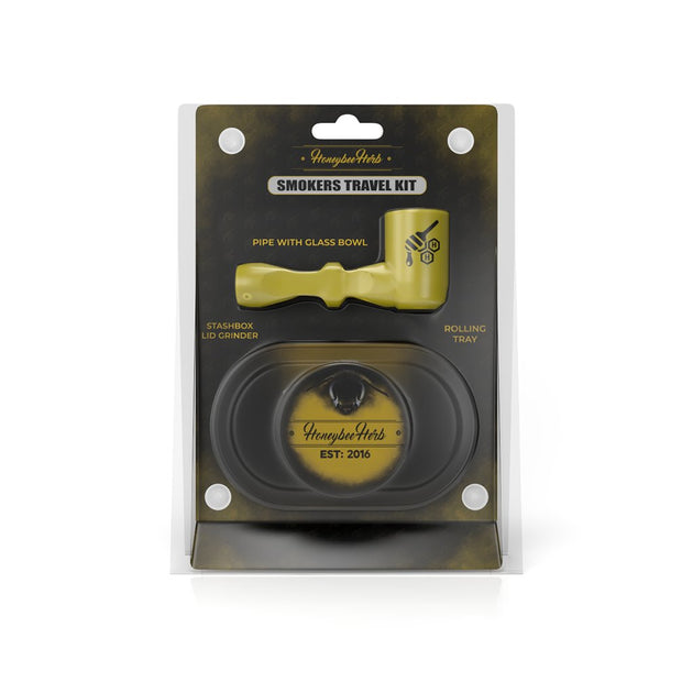 Honeybee Herb Travel Pipe Kit - Glasss Station