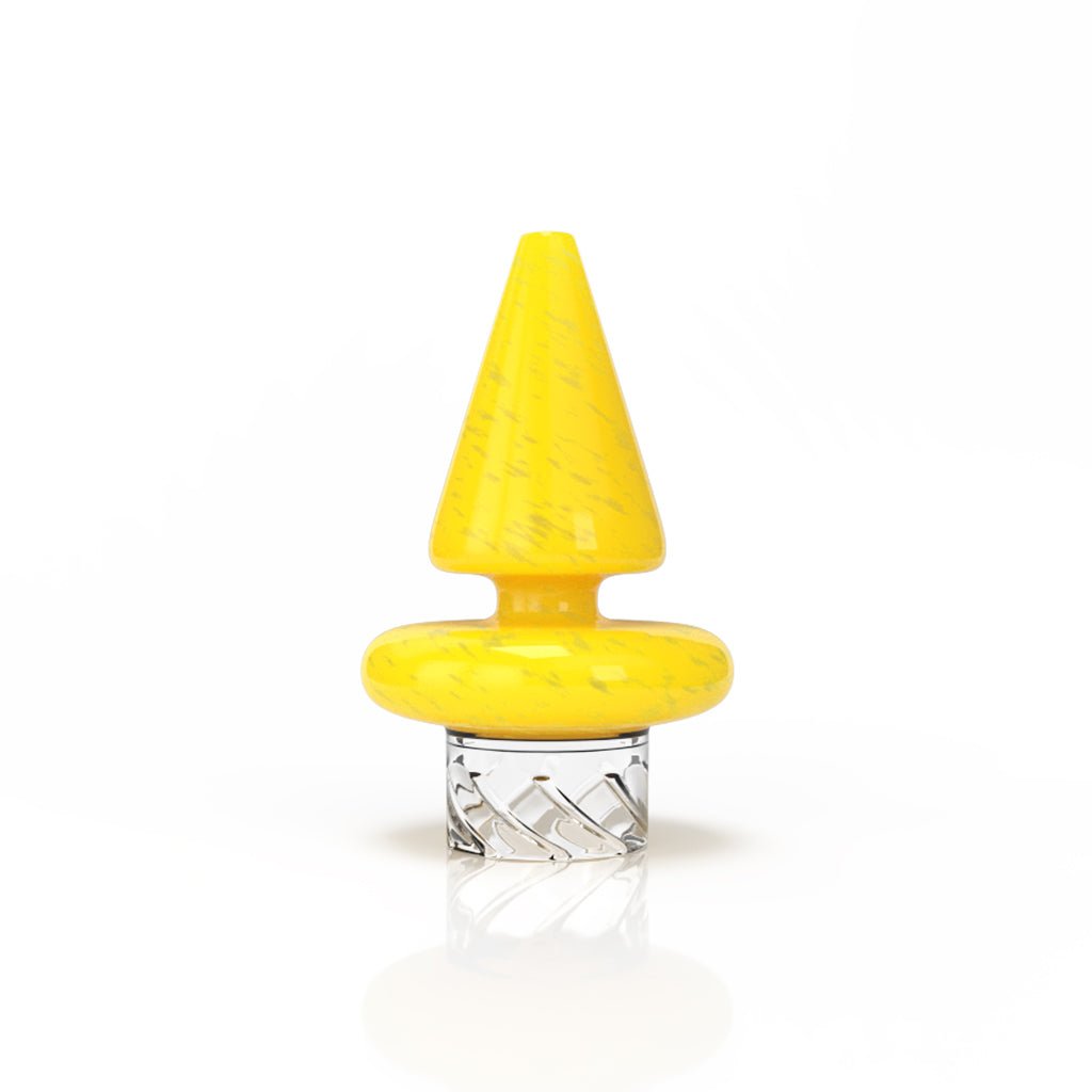 Honeybee Herb Triangle Spinner Carb Cap - Glasss Station