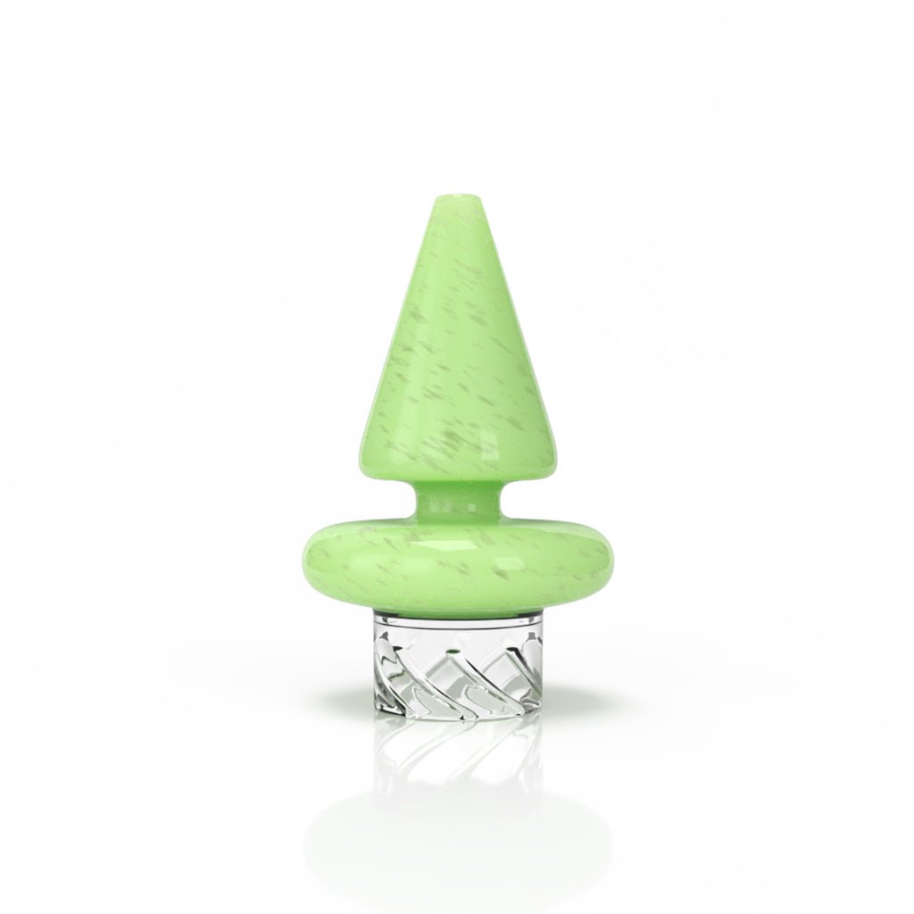 Honeybee Herb Triangle Spinner Carb Cap - Glasss Station