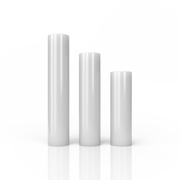 Honeybee Herb White Quartz Pillars - Glasss Station