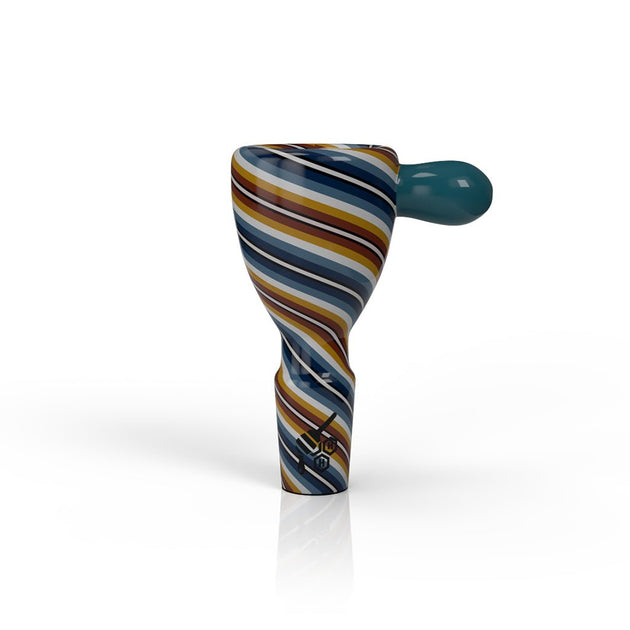 HONEYBEE HERB WIG WAG STRIPPED BONG BOWL PIECES - Glasss Station