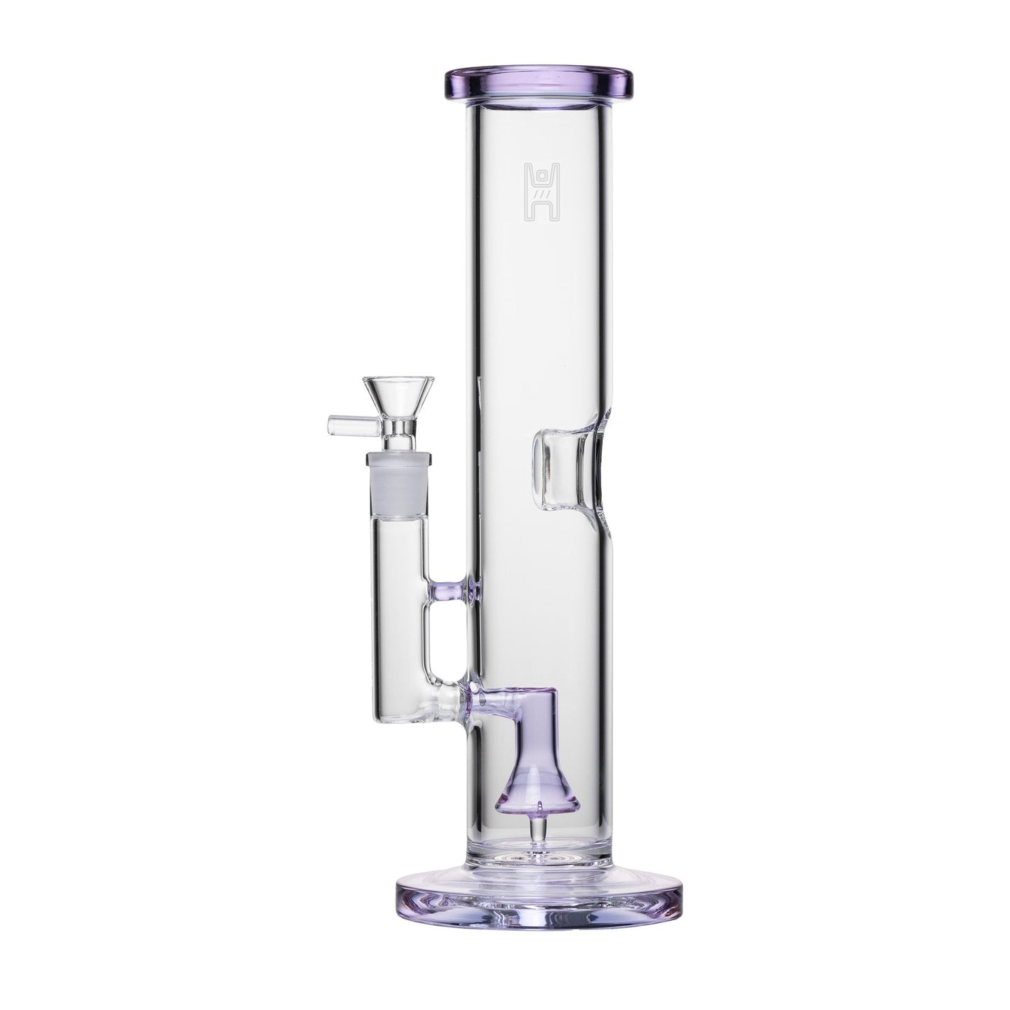 Human Grade 12" Tube Water Pipe - Glasss Station