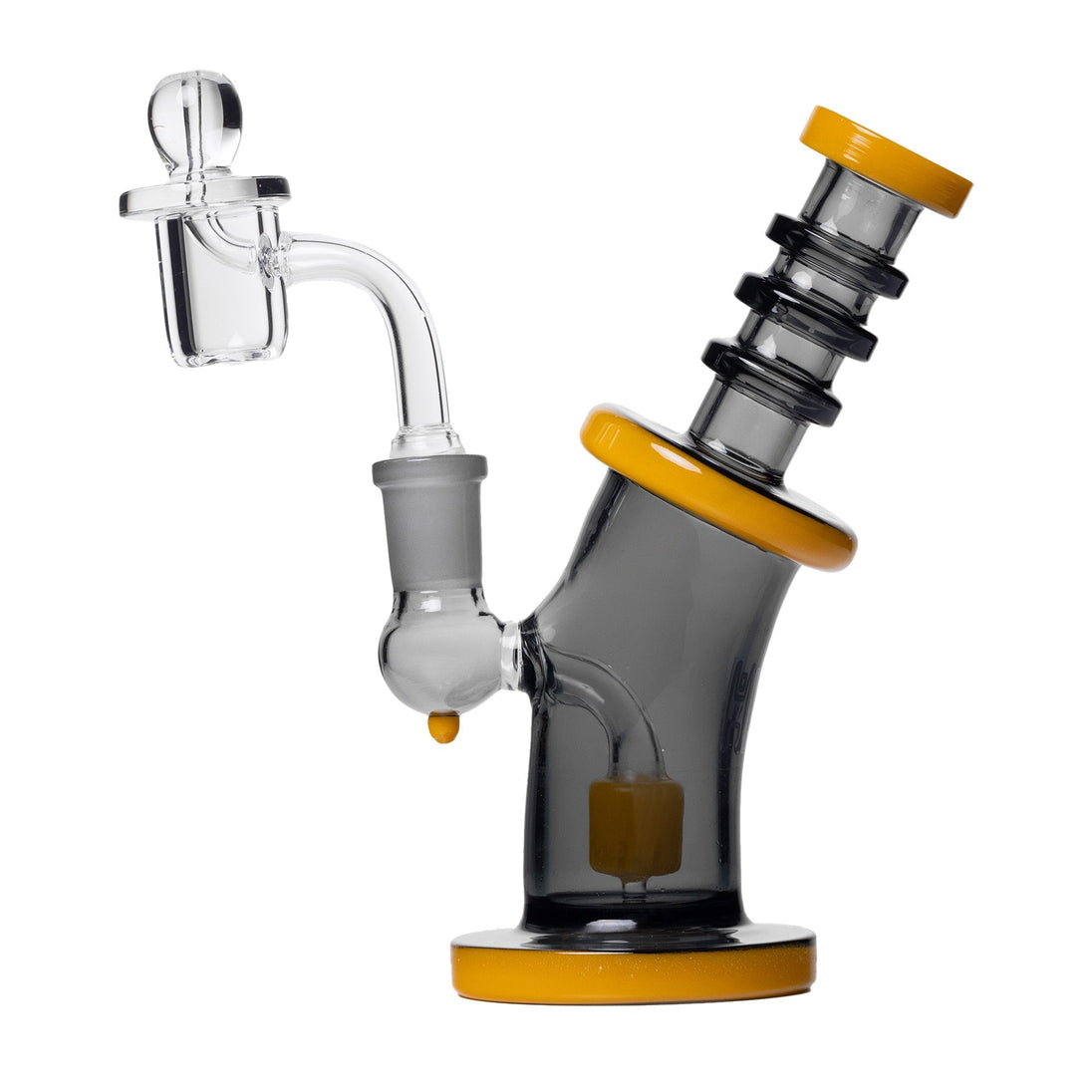 Human Grade 6.25" Bent Neck Dab Rig - Glasss Station