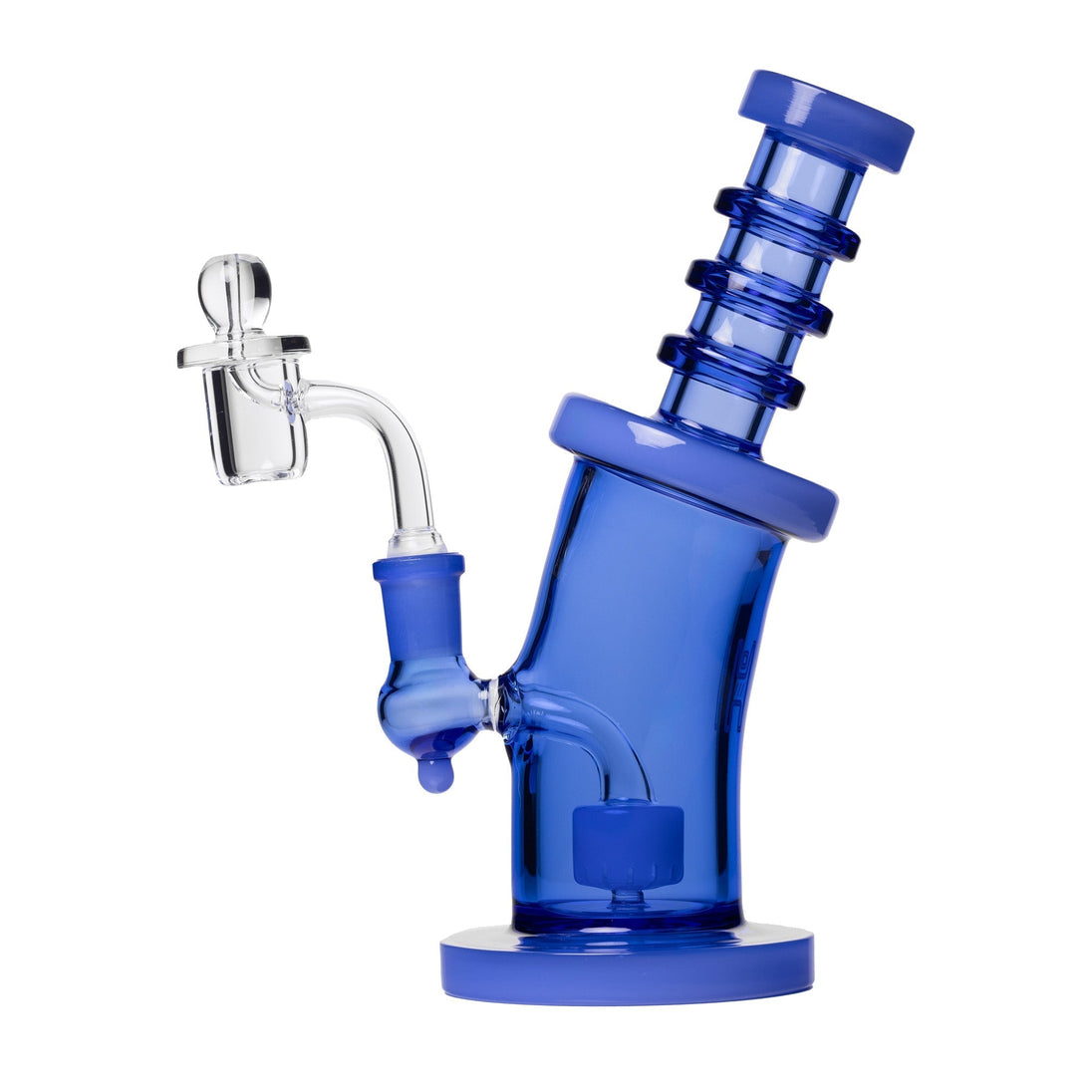 Human Grade 8" Bent Neck Dab Rig - Glasss Station