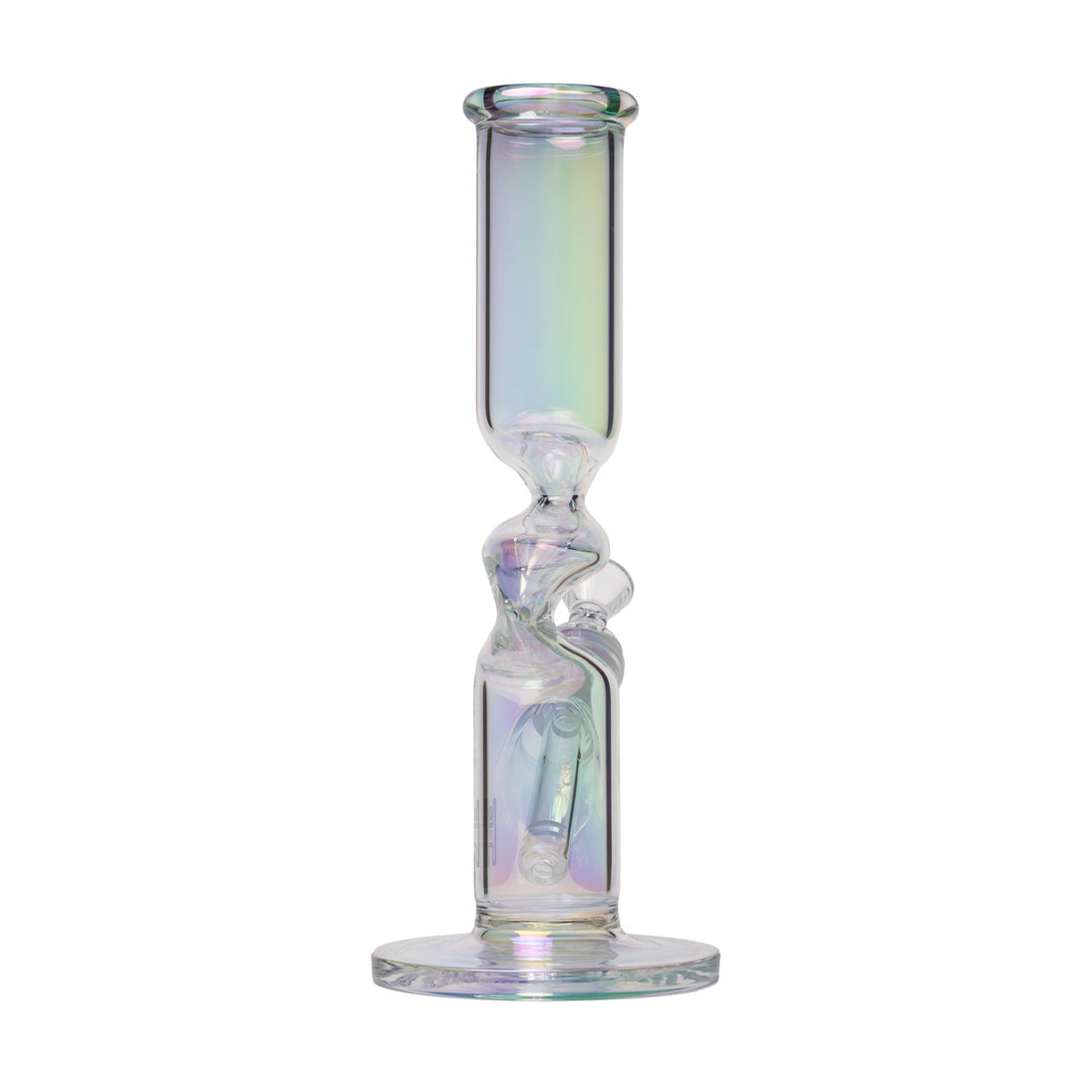 Human Grade Iridescent Zing Water Pipe - Glasss Station