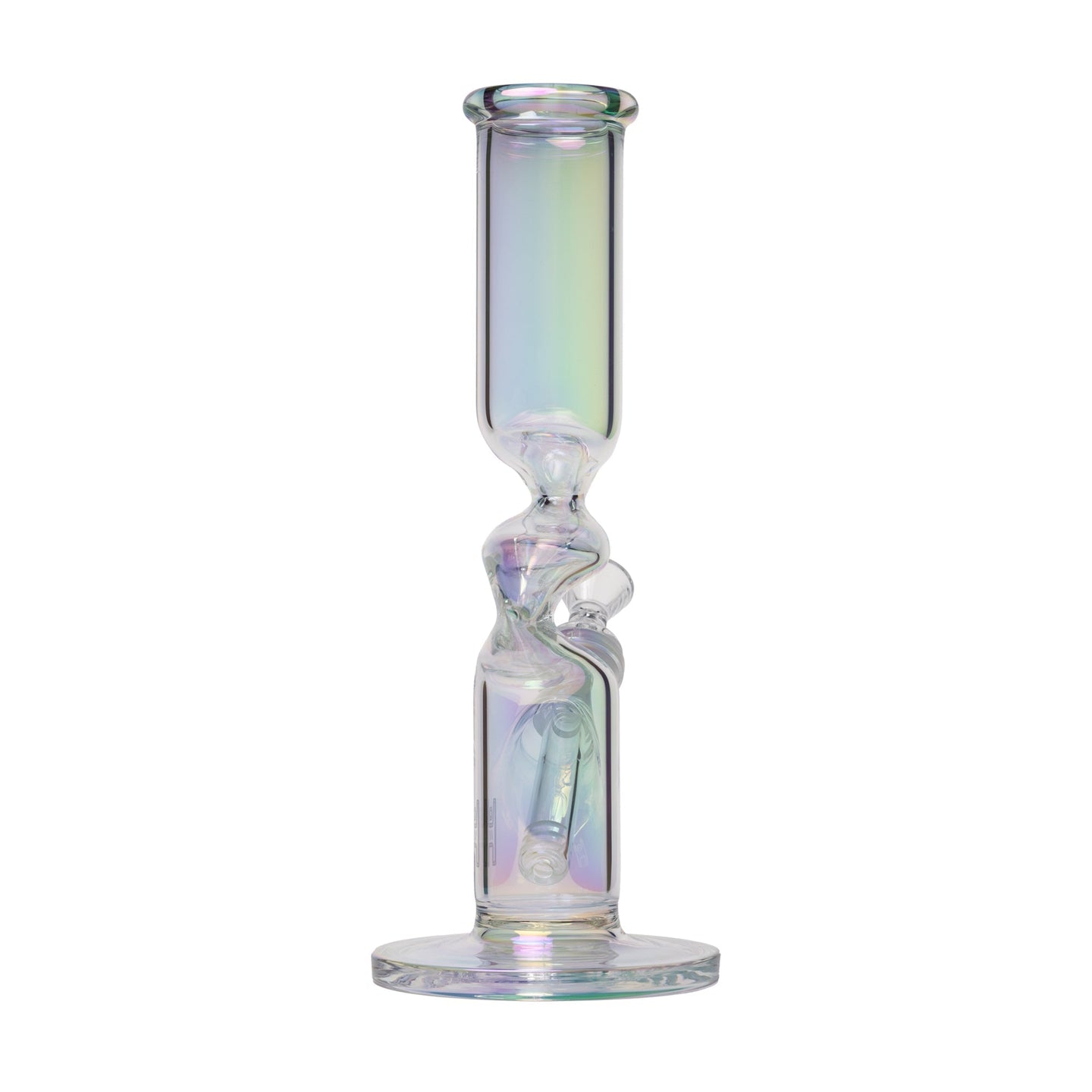 Human Grade Iridescent Zing Water Pipe - Glasss Station