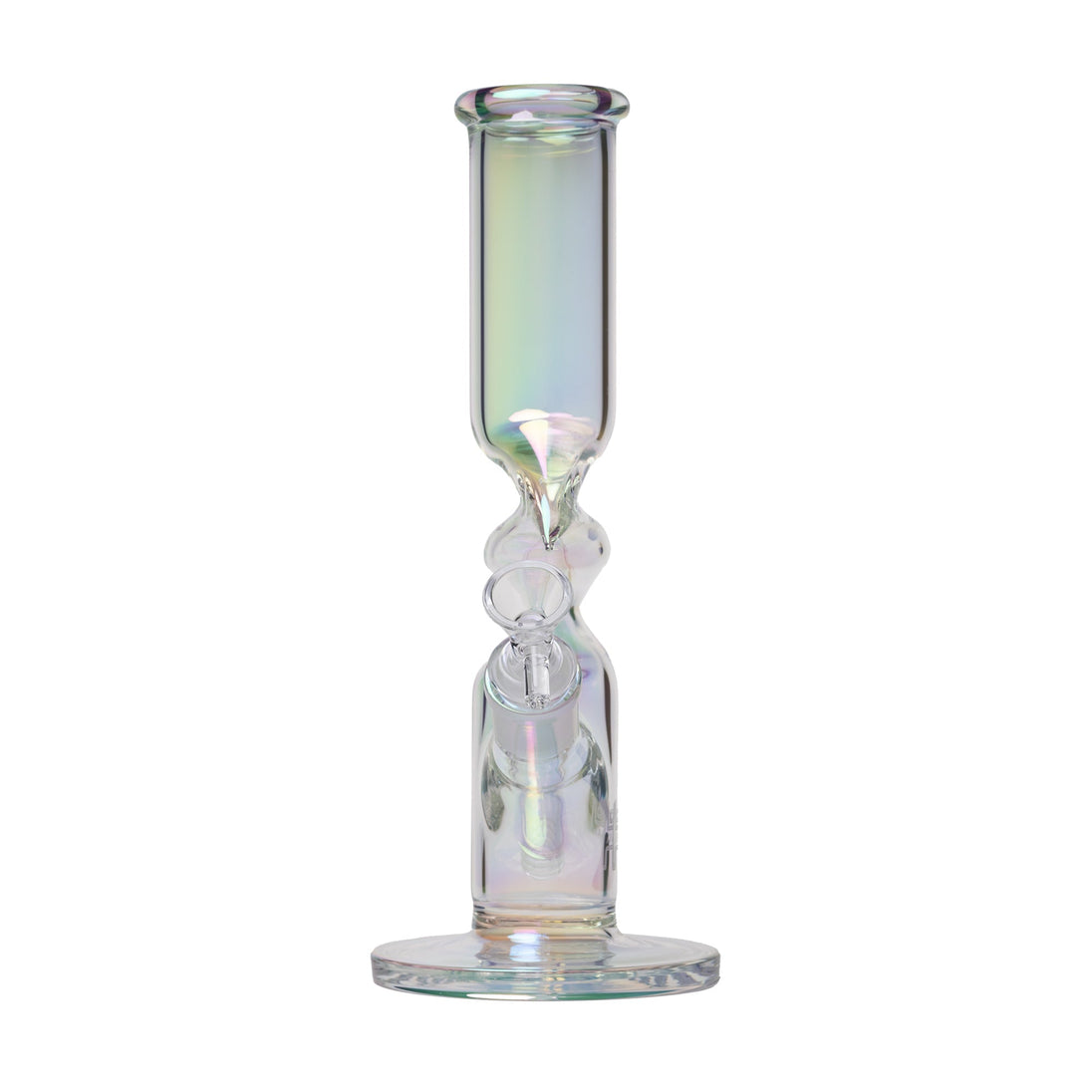 Human Grade Iridescent Zing Water Pipe - Glasss Station