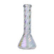 Human Grade Twisted Iridescent Beaker Pipe - Glasss Station