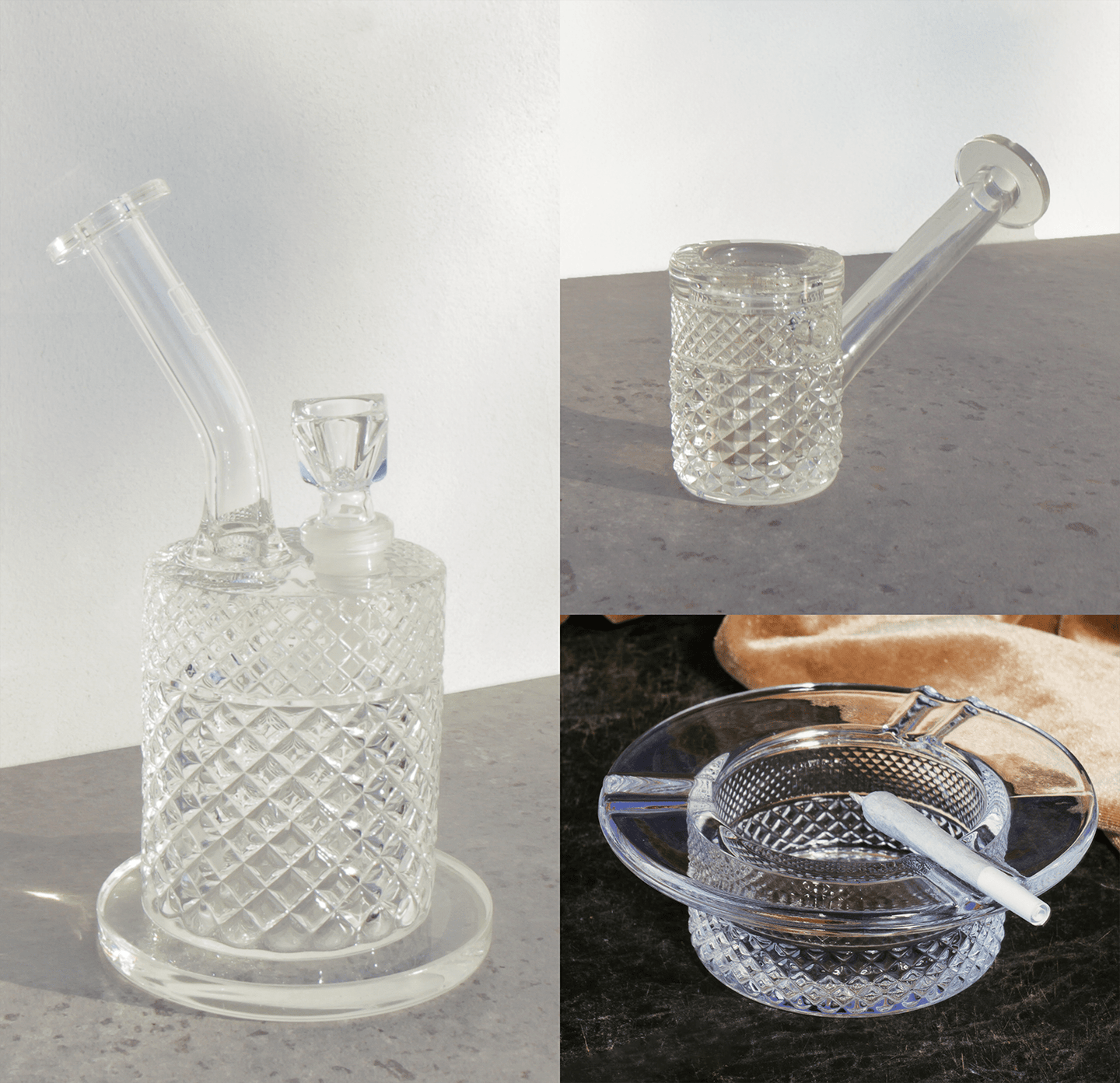 Jane West The Twenties Collection Clear Trio - Glasss Station