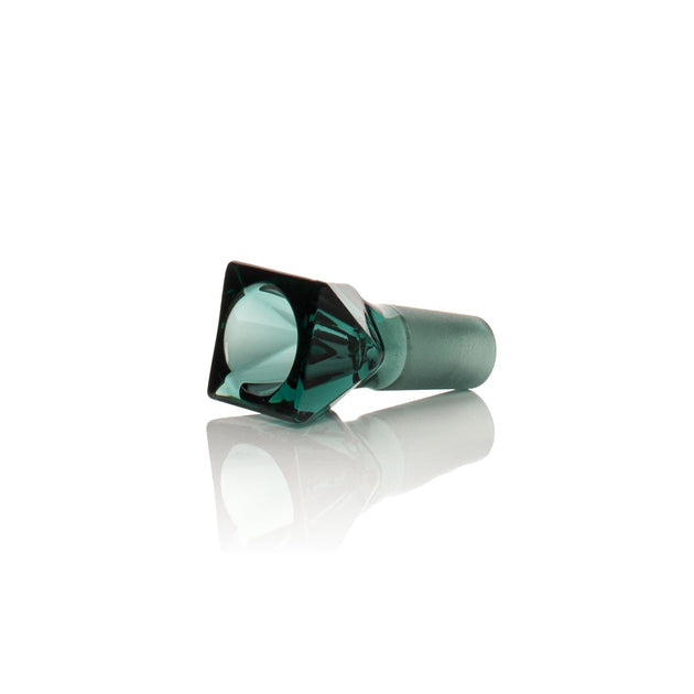 Jane West Twenties Collection 14mm Teal Bowl - Glasss Station