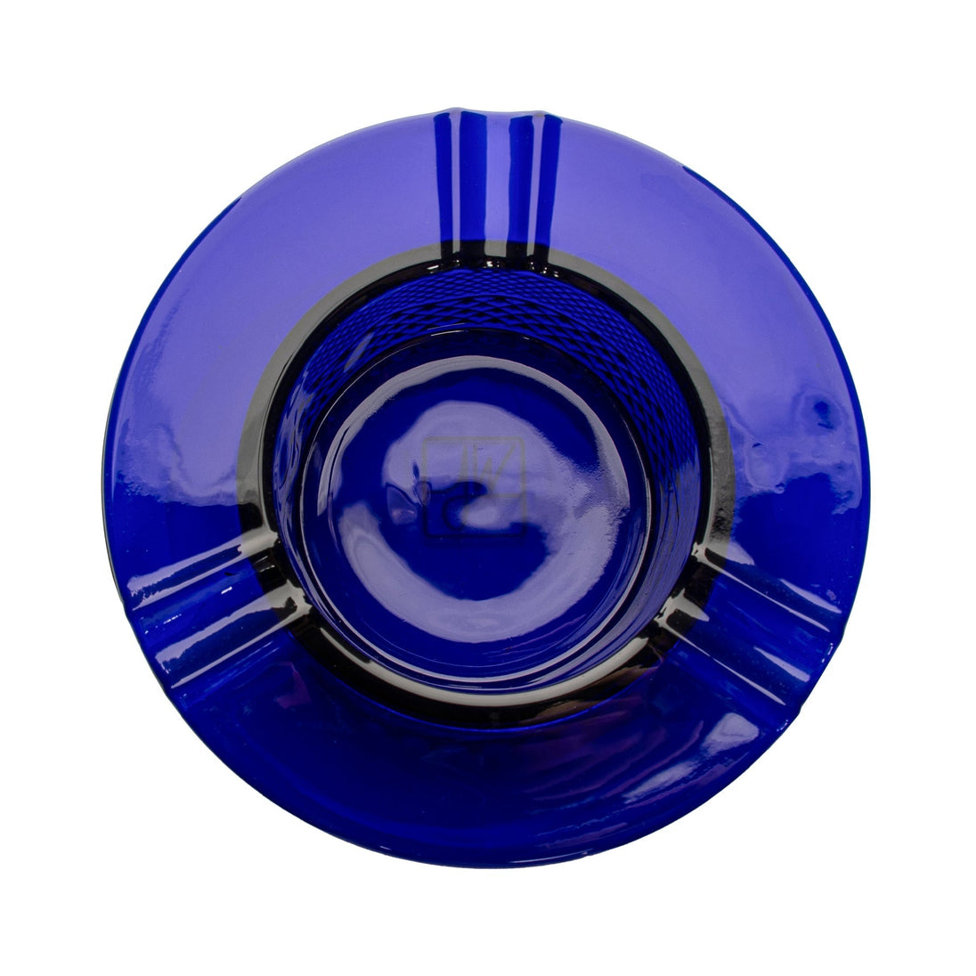 Jane West Twenties Collection Cobalt Ashtray - Glasss Station