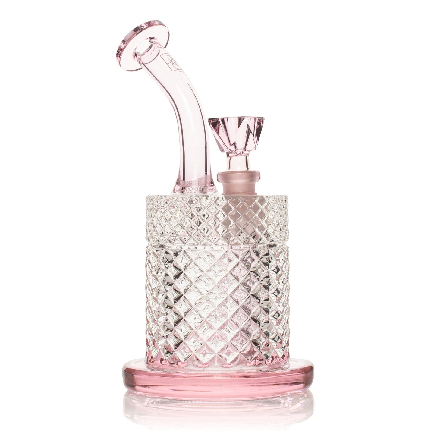 Jane West Twenties Collection Pink Water Pipe - Glasss Station